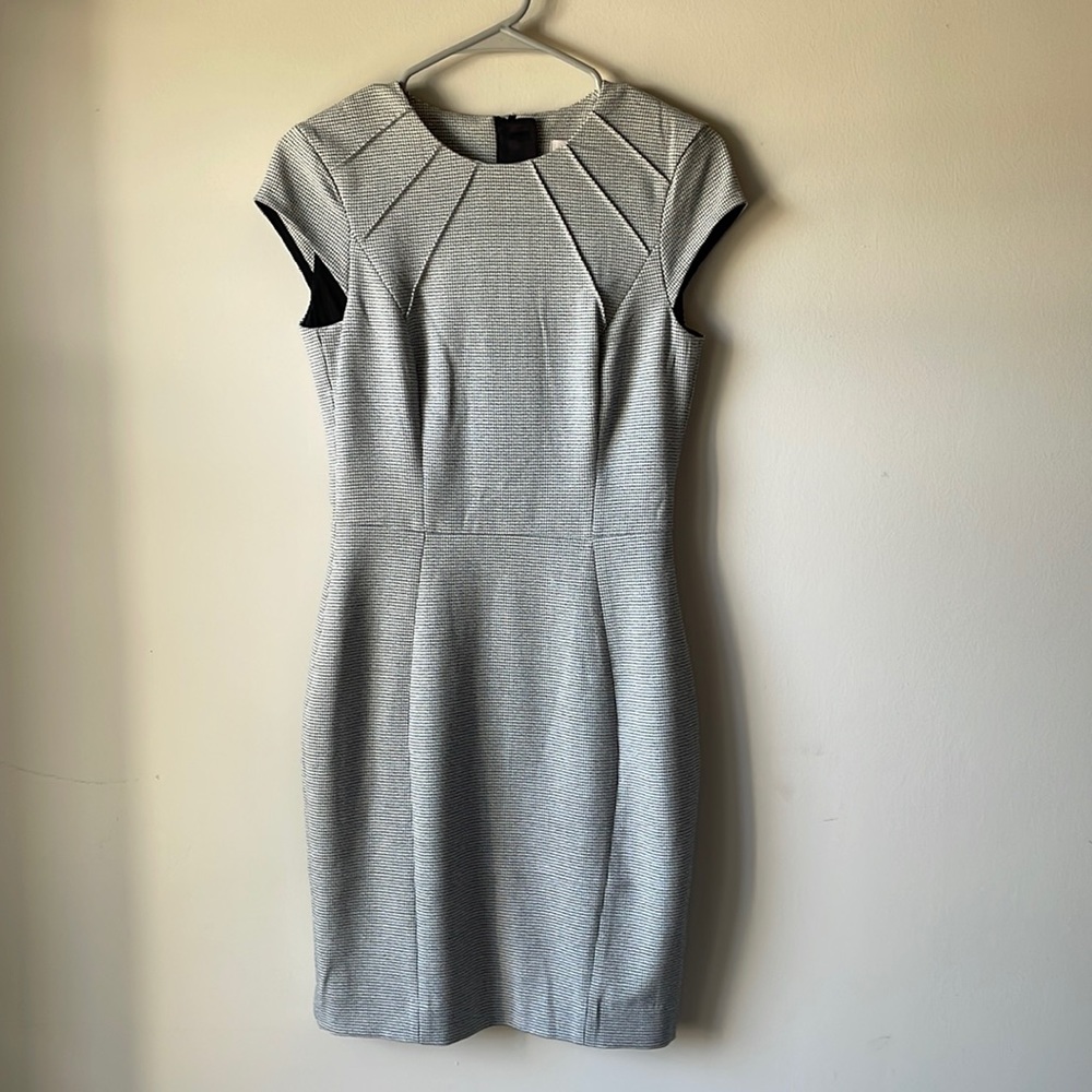 H&M, size 2, business casual gray dress